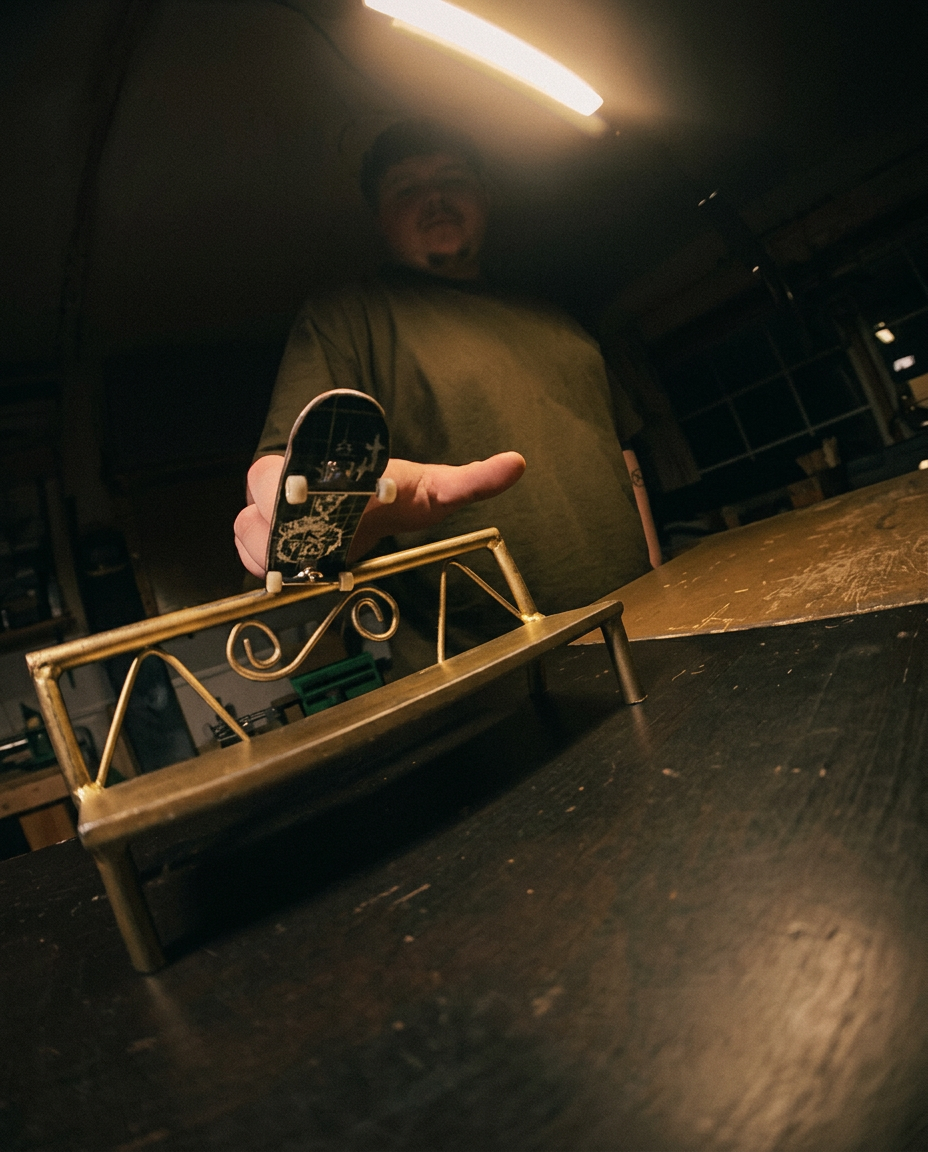 Ultra FB Co team rider @fingers2big_ fingerboarding